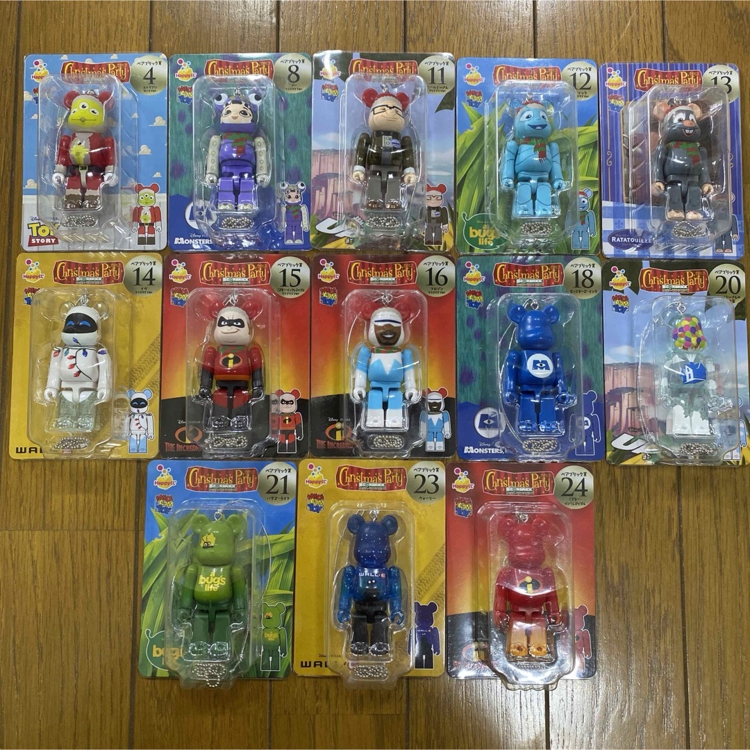 BE@RBRICK - ディズニー ピクサー クリスマスパーティー BE BE@RBRICK - ディズニー ピクサー クリスマスパーティー BE