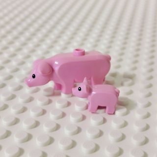 レゴ(Lego)のレゴ　豚の親子(知育玩具)