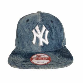 ニューエラー(NEW ERA)のNEW ERA(ニューエラ) デニム ベースボールキャップ メンズ 帽子 ハット(ハット)