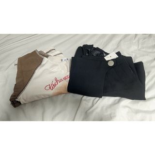 韓国服　トップス　パンツ　セット　新品(Tシャツ(半袖/袖なし))