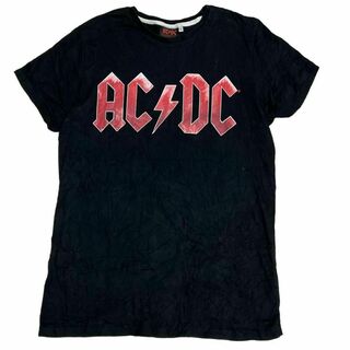 ミュージックティー(MUSIC TEE)のAC/DC バンド半袖Tシャツ ロックバンド ロックT バンT w65(Tシャツ/カットソー(半袖/袖なし))