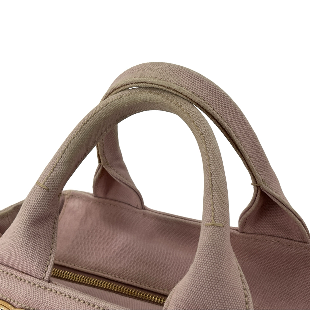 PRADA - プラダ かごバッグ 2way ショルダーバッグ 三角ロゴ PRADA - プラダ かごバッグ 2way ショルダーバッグ 三角ロゴ