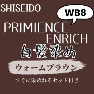  ダメージケア 前処理剤 後処理剤 ヘアカラー セット 資生堂 WB8 白髪染め(白髪染め)