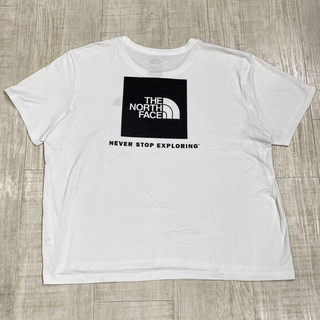 ザノースフェイス(THE NORTH FACE)の定番 ノースフェイス クルーネック 半袖 Tシャツ T/S ホワイト 白 XL(Tシャツ(半袖/袖なし))