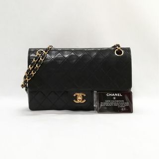 シャネル(CHANEL)の【良品】CHANEL（シャネル）ダブルチェーンショルダー　フラップバッグ(ショルダーバッグ)