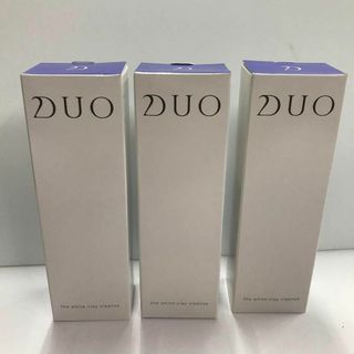 DUO ザ ホワイトクレイクレンズ 80g　3本(洗顔料)