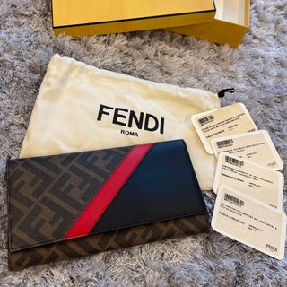 フェンディ(FENDI)のFENDI 長財布　フェンディ　ズッカ柄(長財布)