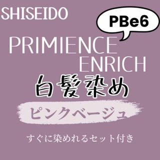 ダメージケア 前処理剤 後処理剤 ヘアカラー セット 資生堂 PBe6 白髪染め(白髪染め)