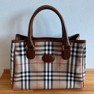 BURBERRY - バーバリー ノバチェック シャドーホース トートバッグ