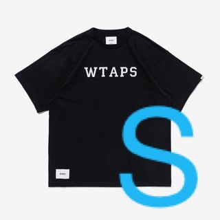 ダブルタップス(W)taps)のwtaps 黒 Sサイズ ACADEMY SS COLLEGE 24ss(Tシャツ/カットソー(半袖/袖なし))