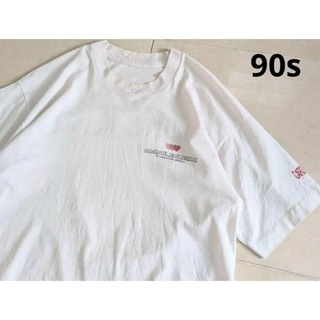 90sランカスター病院Tシャツ  シングルステッチ