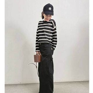 アパルトモンドゥーズィエムクラス(L'Appartement DEUXIEME CLASSE)のアパルトモン　Border Sheer Knit(ニット/セーター)