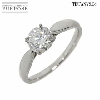 ティファニー(Tiffany & Co.)のティファニー TIFFANY&CO. ハーモニー ダイヤ 0.97ct H/VS1/3EX 12号 リング Pt プラチナ 指輪【鑑定書付き】VLP 90224438(リング(指輪))