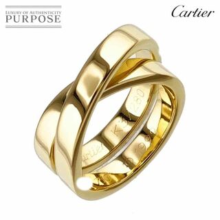 カルティエ(Cartier)のカルティエ Cartier パリ #53 リング K18 YG イエローゴールド 750 指輪【証明書付き】VLP 90229797(リング(指輪))