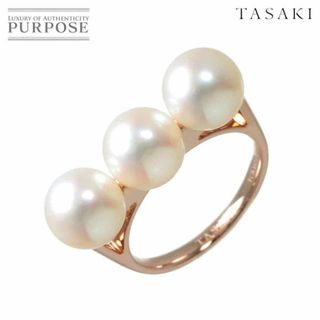 TASAKI - タサキ TASAKI バランス エラ 12号 リング アコヤ真珠 8.0mm K18 PG 750 パール 指輪 田崎真珠【証明書付き】 VLP 90231012