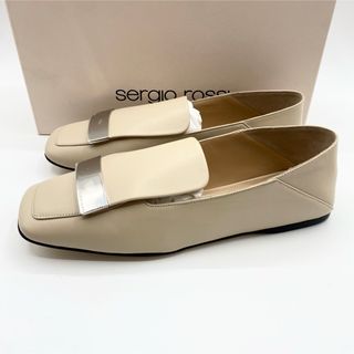 セルジオロッシ(Sergio Rossi)の新品未使用！送料込み★Sergio Rossi★Nappa Slippers(ローファー/革靴)