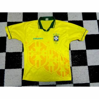 アンブロ(UMBRO)の90年代【ブラジル代表】アンブロ94年モデルユニフォーム(ウェア)