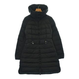 MONCLER - MONCLER モンクレール ダウンコート 1(S位) 黒 【古着】【中古】