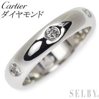 カルティエ(Cartier)のカルティエ K18WG ダイヤモンド リング ステラ 47号(リング(指輪))