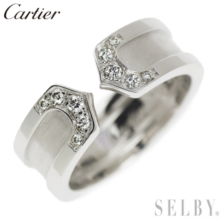 カルティエ(Cartier)のカルティエ K18WG ダイヤモンド リング  C2 49号(リング(指輪))
