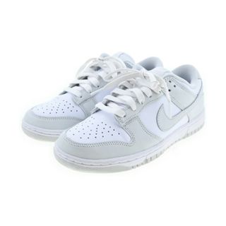 NIKE - NIKE ナイキ スニーカー 23.5cm 白xライトグレー 【古着】【中古】