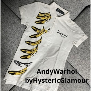 Andy Warhol - ヒステリックグラマー♡アンディウォーホル♡バナナ♡ポロシャツ