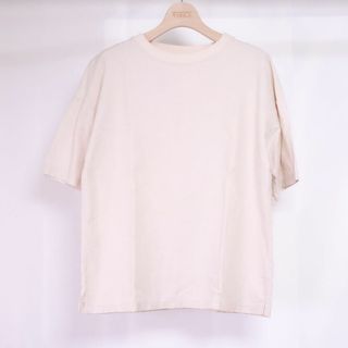 セット(SETTO)のSETTO　セット　トップス　Tシャツ　半袖　ベージュ　XS(Tシャツ(半袖/袖なし))