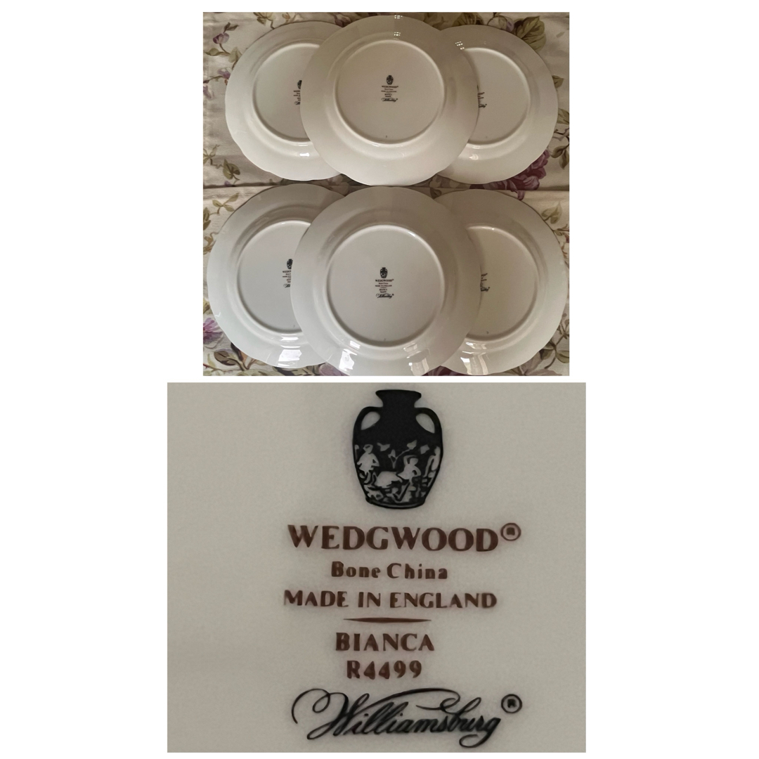 WEDGWOOD - 【黒壺美品】英国製 ウェッジウッド☆ビアンカ WEDGWOOD - 【黒壺美品】英国製 ウェッジウッド☆ビアンカ