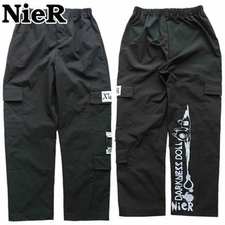 ニーアクロージング(NieR Clothing)のNieR 完売品　5ポケットカーゴパンツ　黒　フリー　病み系(カジュアルパンツ)