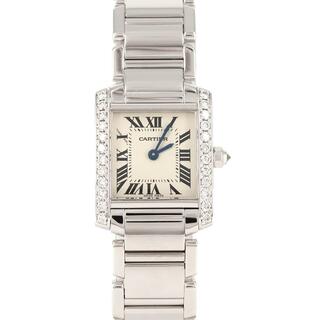 カルティエ(Cartier)のカルティエ タンクフランセーズSM WG/D WE1002S3 WG クォーツ(腕時計)