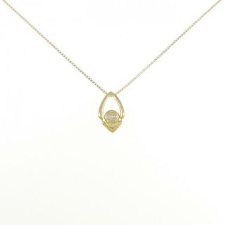 K18YG ダイヤモンド ネックレス 0.05CT(ネックレス)