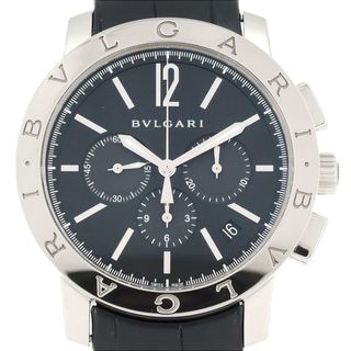 ブルガリ(BVLGARI)の【新品】ブルガリ ブルガリブルガリクロノグラフ BB41SCH/BB41BSLDCH SS 自動巻(腕時計(アナログ))