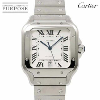 Cartier - カルティエ Cartier サントスドゥカルティエLM WSSA0009 メンズ 腕時計 デイト 自動巻き Santos De Cartier VLP 90229151