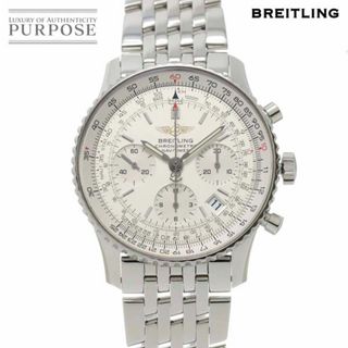 ブライトリング BREITLING ナビタイマー クロノグラフ A23322 メンズ 腕時計 デイト シルバー 自動巻き Navitimer VLP 90229665