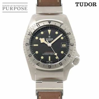 Tudor - チューダー チュードル TUDOR ブラックベイ P01 70150 メンズ 腕時計 デイト ブラック オートマ 自動巻き ウォッチ Black Bay VLP 90236618