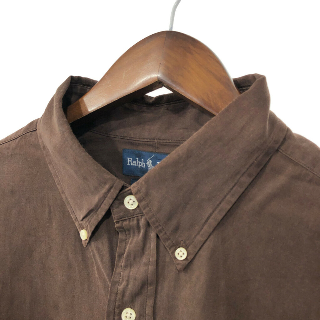 90年代 RALPH LAUREN ラルフローレン BLAKE ボタンダウン シルク 90年代 RALPH LAUREN ラルフローレン BLAKE ボタンダウン シルク