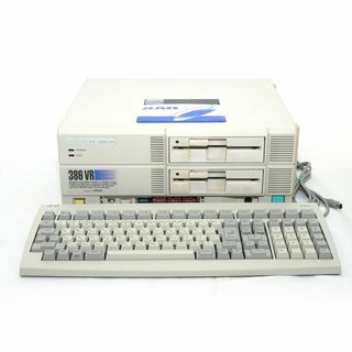 エプソン(EPSON)のEPSON PC-386VR 本体 キーボード MSDOS セット動作品(デスクトップ型PC)