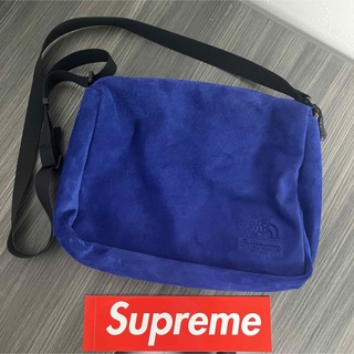 Supreme - supreme × NORTH FACE  Suede Shoulder Bag