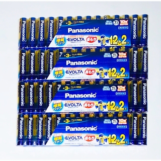 Panasonic - 【新品】Panasonic エボルタ　56本　単3アルカリ乾電池　12+2
