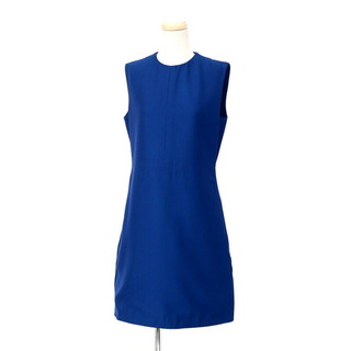 CELINE セリーヌ フィービー期 ワンピース ドレス サイズ36 ブルー 青 フランス製 ブランド古着【中古】20220914/GL6741