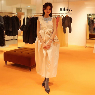 bibiy. BIANCA LONG DRESS(ロングワンピース/マキシワンピース)