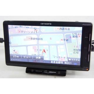 【中古】C Pioneerパイオニア 7V型 ポータブルナビゲーション 楽ナビ AVIC-MRP007 carrozzeria(カーナビ/カーテレビ)