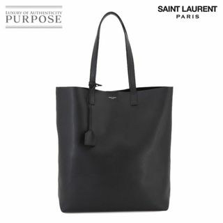 新品同様 サンローラン パリ SAINT LAURENT PARIS ボールド トート バッグ レザー ブラック 676657 VLP 90235525