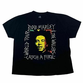 ミュージックティー(MUSIC TEE)のZION ボブ・マーリー 半袖Tシャツ レゲエ ジャマイカ バンT z19(Tシャツ/カットソー(半袖/袖なし))