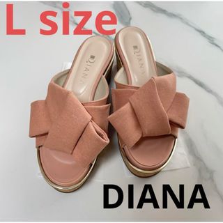 DIANA - ダイアナ　diana コルクウエッジミュール　L