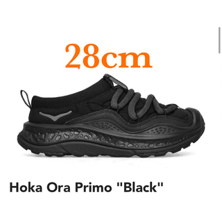 ホカオネオネ(HOKA ONE ONE)のHoka Ora Primo "Black" 28cm(サンダル)
