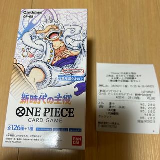 ワンピース(ONE PIECE)のワンピースカード　新時代の主役　193名駅太閤購入　1BOX テープカット(Box/デッキ/パック)