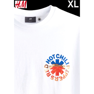 エイチアンドエム(H&M)の新品 H&M × レッドホットチリペッパーズ カルフォルニア Tシャツ XL(Tシャツ/カットソー(半袖/袖なし))