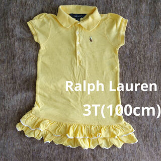 ラルフローレン(Ralph Lauren)のRalph Lauren ワンピース 半袖 100 夏 ポロシャツ 3T(ワンピース)