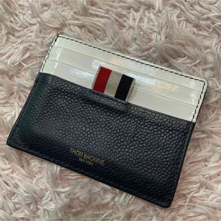 トムブラウン(THOM BROWNE)のトムブラウン　カードケース　カード入れ　本革　6枚(名刺入れ/定期入れ)